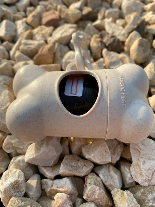 kotbeutelspender – inklusive Beutel, praktisch für unterwegs